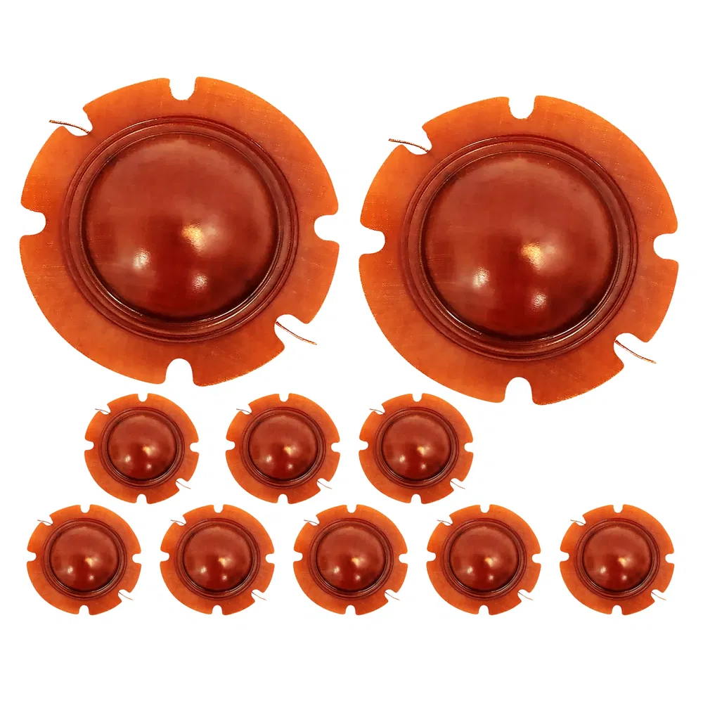 2 Inch Diaphragm Replacement 10 Pcs Phenolic Voice Coil 51mm & Kapton Former Diameter Horn - View 7