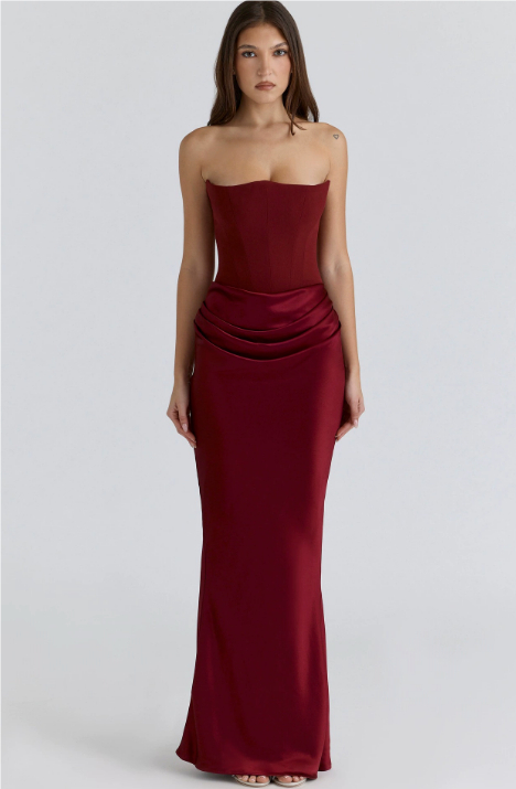 Slim Tube Top Long Dress Sexy Fashion Bandeau Backless Party Evening Dresses For Women Clothing - View 46