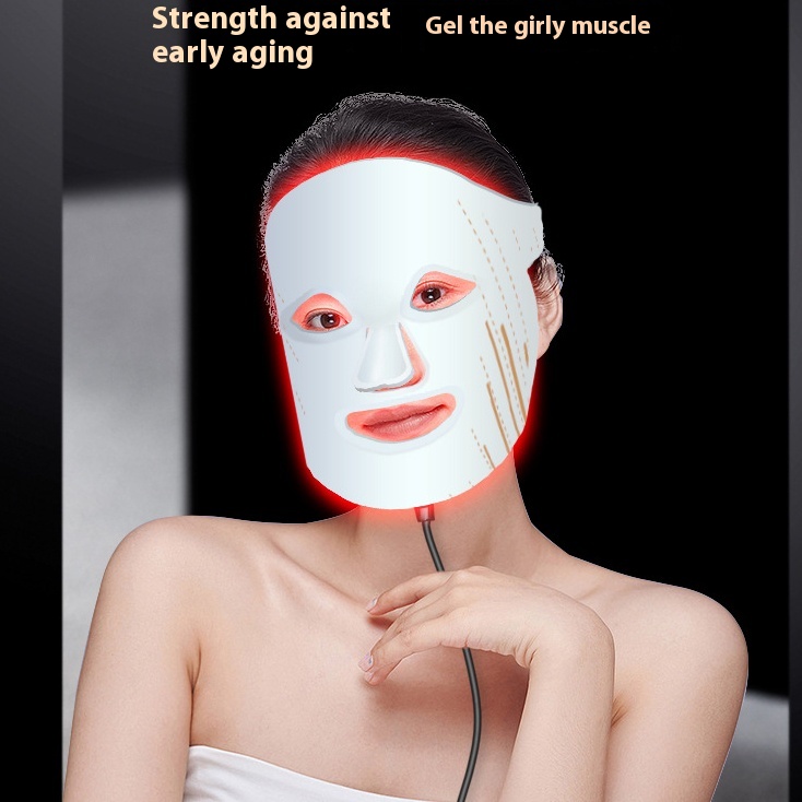 Silicone Mask Beauty Instrument Led Beauty Mask Photon Skin Rejuvenation - View 4