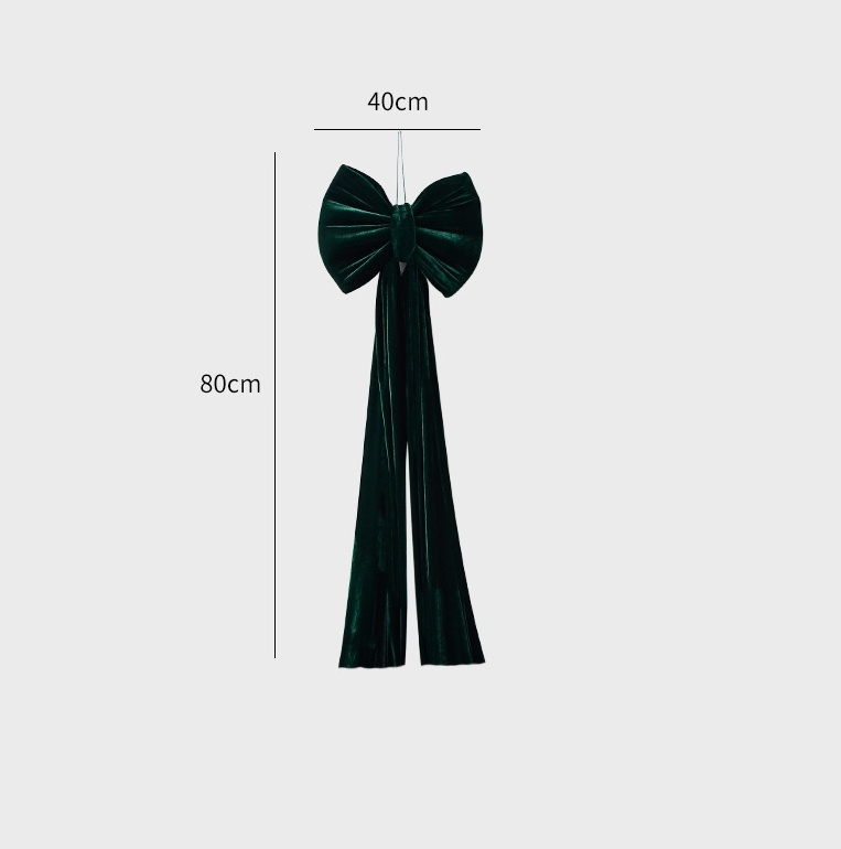 Christmas Decoration Velvet Large Bow Decoration - View 22