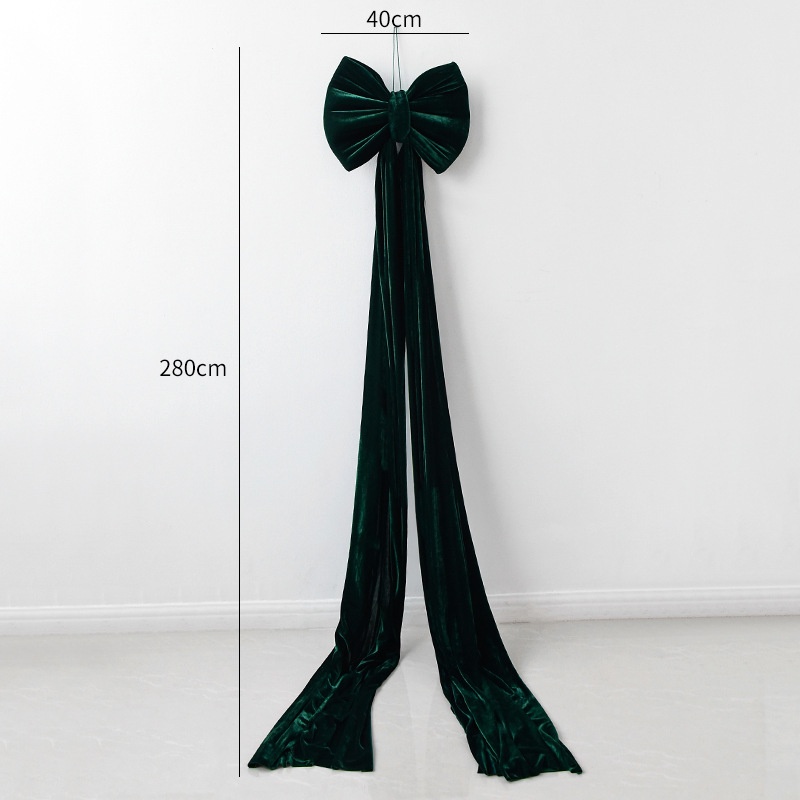 Christmas Decoration Velvet Large Bow Decoration - View 28