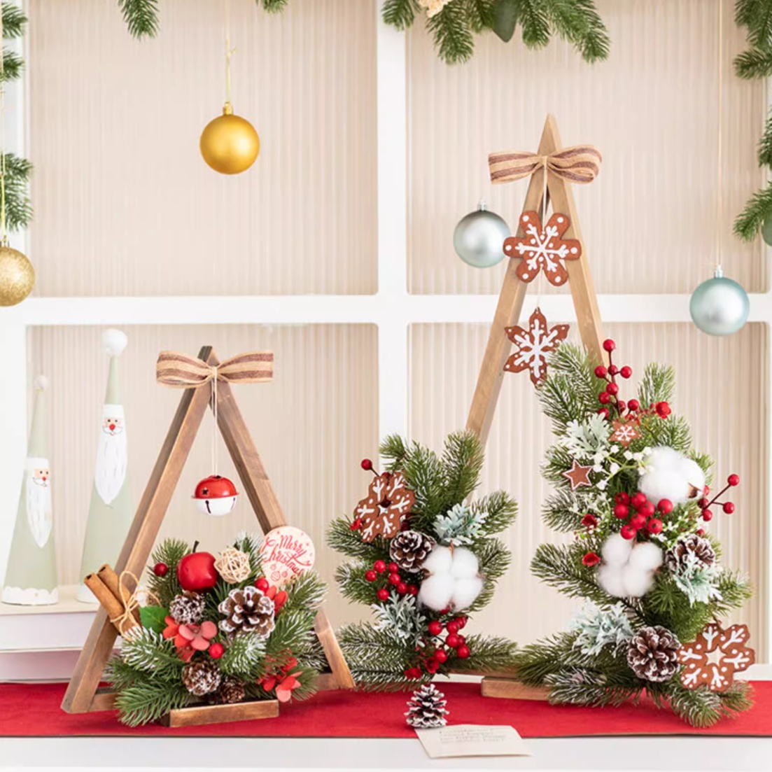 Atmosphere Flower Christmas Decoration Tree Lamp Decoration - View 6