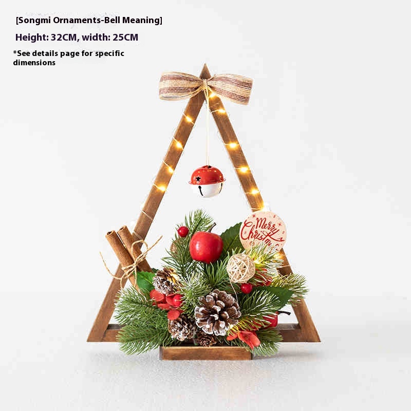 Atmosphere Flower Christmas Decoration Tree Lamp Decoration - View 8