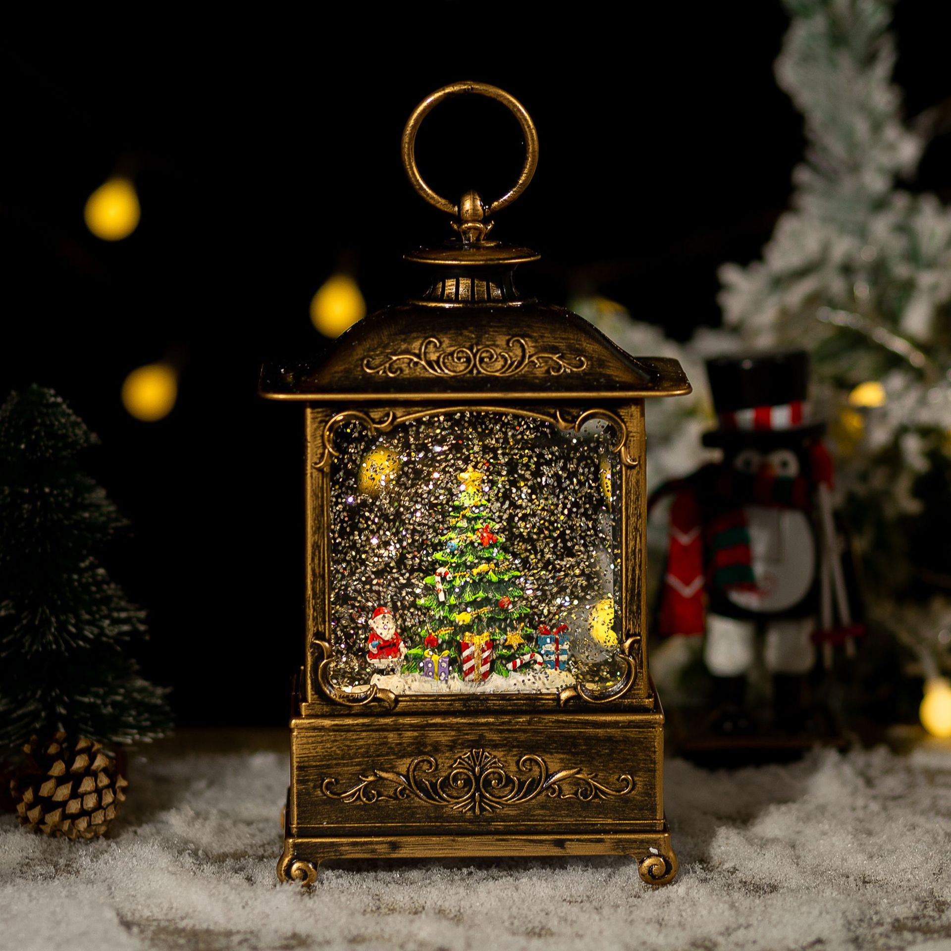 Christmas Decoration Decoration Crystal Lamp Music Box - View 7