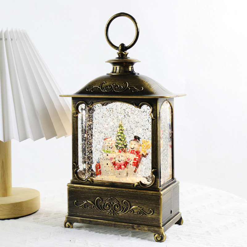 Christmas Decoration Decoration Crystal Lamp Music Box - View 9